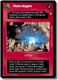 star wars ccg special edition planetary subjugation