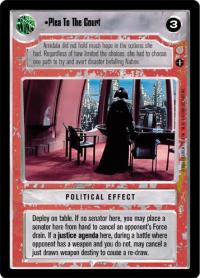 star wars ccg coruscant plead my case to the senate