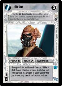 star wars ccg coruscant plo koon