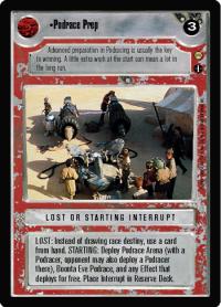 star wars ccg tatooine podrace prep