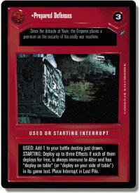 star wars ccg death star ii prepared defenses