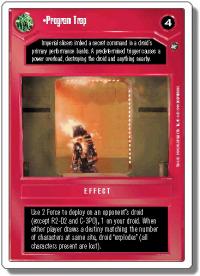 star wars ccg a new hope revised program trap wb
