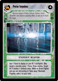 star wars ccg premiere limited proton torpedoes