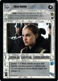 star wars ccg theed palace queen amidala ai