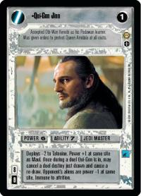 star wars ccg tatooine qui gon jinn ai