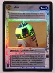 star wars ccg reflections i artoo foil