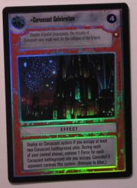 star wars ccg reflections i coruscant celebration foil