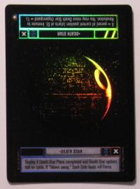 star wars ccg reflections i death star l foil