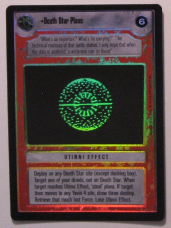 Death Star Plans (FOIL)