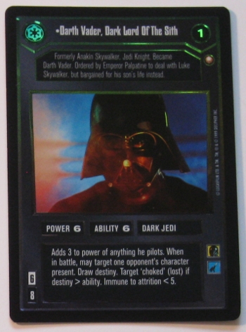 Darth Vader, Dark Lord Of The Sith (FOIL)