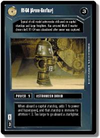 star wars ccg premiere unlimited r1 g4 wb