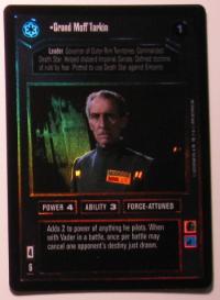 star wars ccg reflections i grand moff tarkin foil