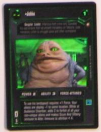 star wars ccg reflections i jabba foil