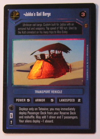 Jabba`s Sail Barge (FOIL)