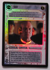 star wars ccg reflections i lobot l foil