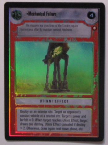 Mechanical Failure (FOIL)