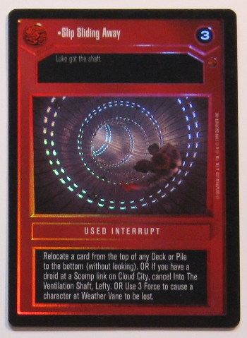 Slip Sliding Away (FOIL)