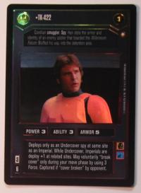 star wars ccg reflections i tk 422 foil