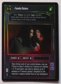 star wars ccg reflections i tonnika sisters foil