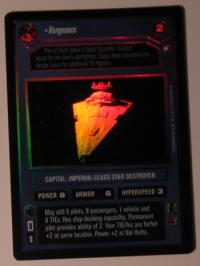 star wars ccg reflections i vengeance foil