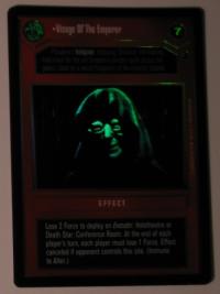 star wars ccg reflections i visage of the emperor foil