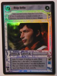 star wars ccg reflections i wedge antilles foil