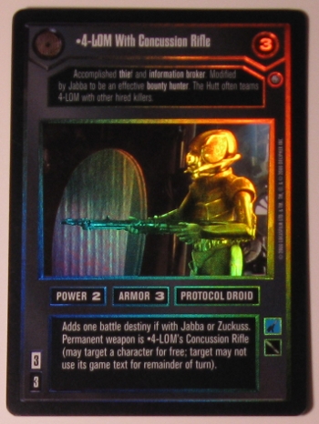4-LOM With Concussion Rifle (FOIL)
