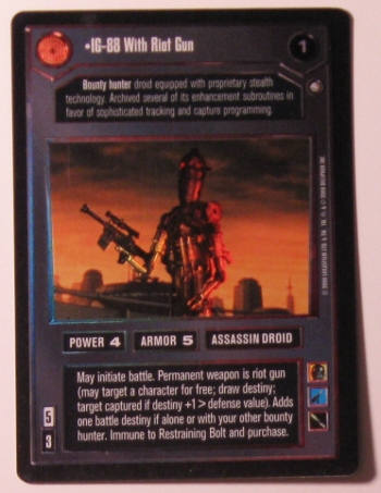 IG-88 With Riot Gun (FOIL)