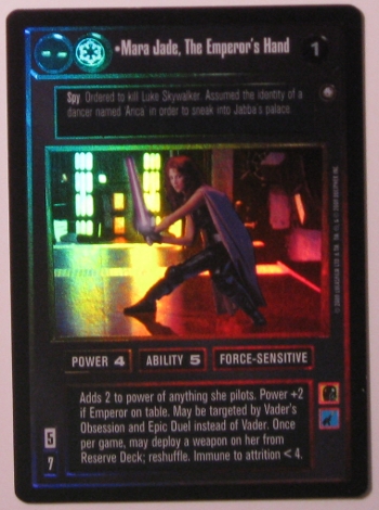 Mara Jade, The Emperor's Hand (FOIL)