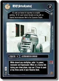 star wars ccg a new hope limited r2 q2