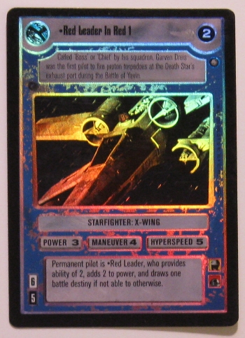 Red Leader In Red 1 (FOIL)