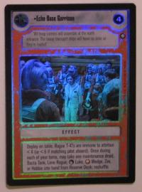 star wars ccg reflections iii foil echo base garrison foil