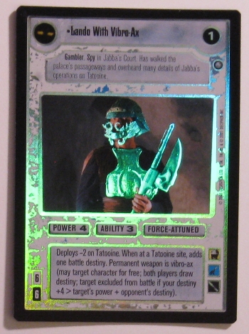 Lando With Vibro Axe (FOIL)