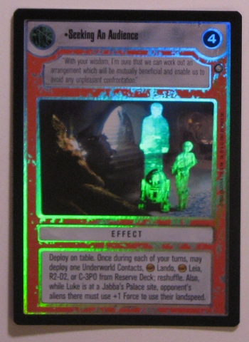 Seeking An Audience (FOIL)