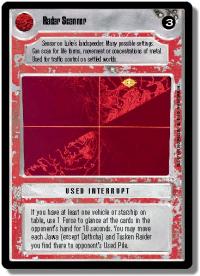 star wars ccg premiere unlimited radar scanner wb