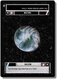 star wars ccg a new hope limited ralltiir light