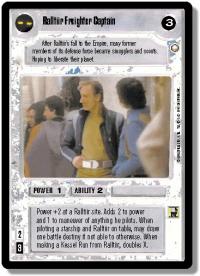 star wars ccg special edition ralltiir freighter captain