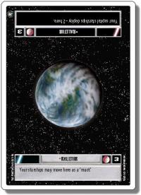 star wars ccg a new hope revised ralltiir light wb