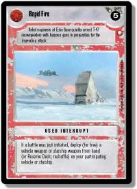 star wars ccg special edition rapid fire