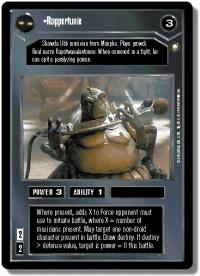 star wars ccg special edition rappertunie