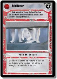 star wars ccg premiere limited rebel barrier