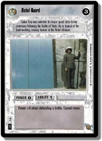 star wars ccg premiere unlimited rebel guard wb