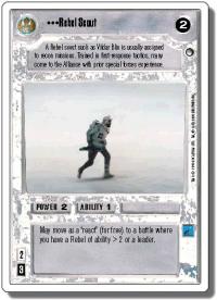 star wars ccg hoth revised rebel scout wb