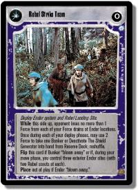 star wars ccg endor rebel strike team