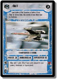 star wars ccg premiere unlimited red 1 wb