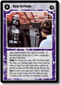 star wars ccg special edition rescue the princess