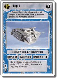star wars ccg hoth revised rogue 1 wb