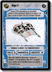 star wars ccg hoth limited rogue 2