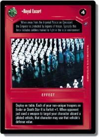 star wars ccg death star ii royal escort