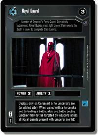 star wars ccg death star ii royal guard